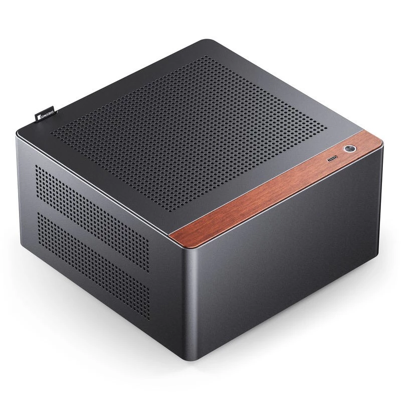Jonsbo NV10 vnt. Enclosure, Mini-Enclosure, ITX - Juoda