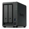 NAS Synology DiskStation DS725+ 2-jungties Ryzen R1600 4GB DDR4 ECC, 2.5GbE, 2x M.2, RAID palaikymas, 0TB, juoda