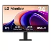 LG 24U631A-B kompiuterio monitorius 60,5 cm (23,8 colių) 2560 x 1440 pikselių Quad HD juodas