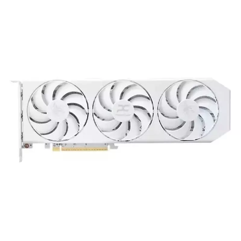 GaliaSpalva Hellhound Radeon RX 9060 XT 16GB GDDR6 Balta