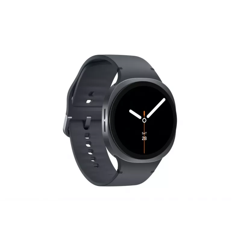 Samsung Galaxy Watch 8 3,81 cm (1,5 colio) AMOLED 44 mm Skaitmeninis 480 x 480 pikselių Liečiamas ekranas Grafitas Wi-Fi GPS (palydovas)