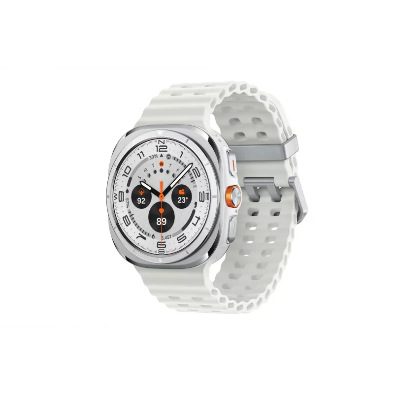 Išmanusis laikrodis Samsung Galaxy Watch Ultra 47 mm Titanium White — AMOLED 1,5 colio, 4G, 64 GB, 590 mAh