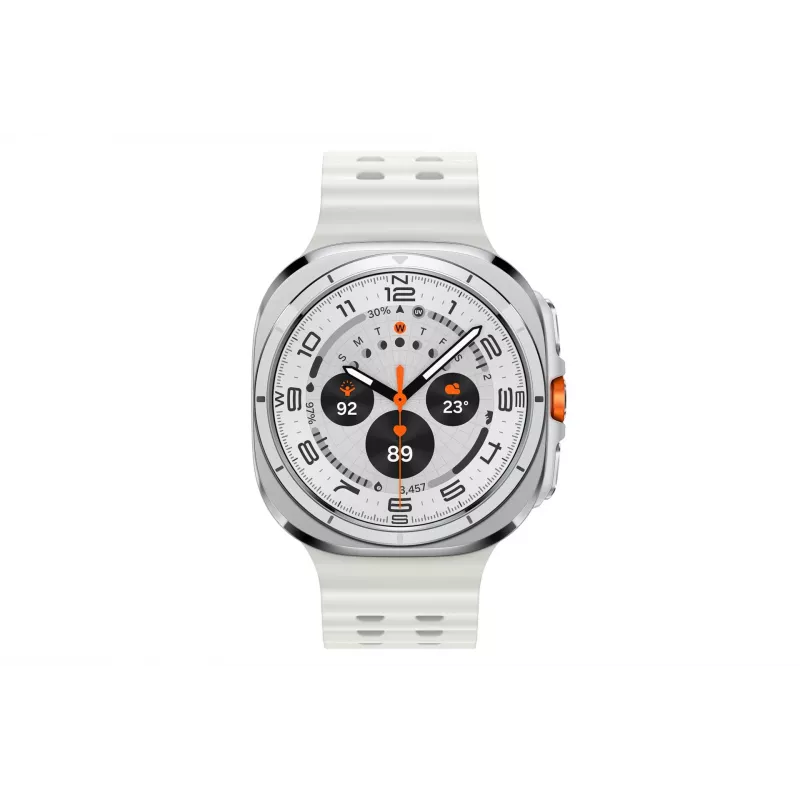 Išmanusis laikrodis Samsung Galaxy Watch Ultra 47 mm Titanium White — AMOLED 1,5 colio, 4G, 64 GB, 590 mAh