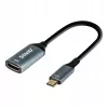 Savio adapteris USB-C (V) HDMI (M), 4K, 60Hz, aliuminis, AK-78