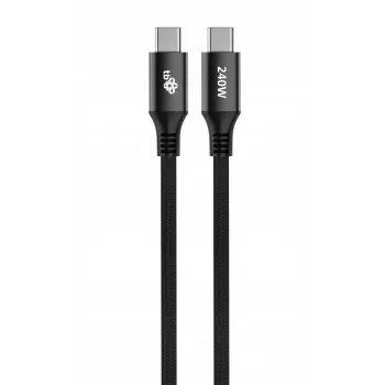 TB kabelis USB C USB C 1m 240W juodas