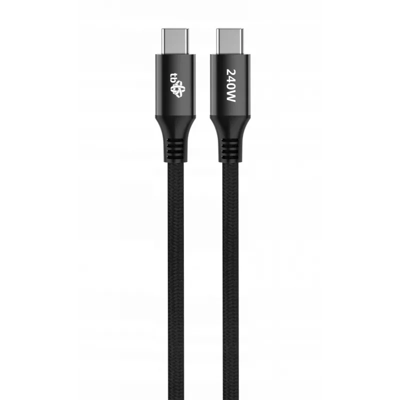 Tb kabelis USB C USB C 1m 240W Juoda
