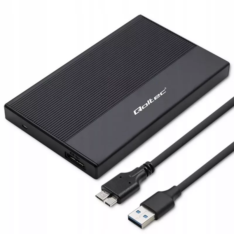 Korpusas 2,5 colio SATA SSD/HDD QOLTEC 52277 USB 3.0