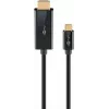 Goobay USB-C į HDMI laidas 4K 60 Hz 1 m juodas - USB-C kištukas > HDMI