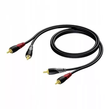 RCA/Cinch garso kabelis Procab KPCL078 2x vyriškas, 0.5 m