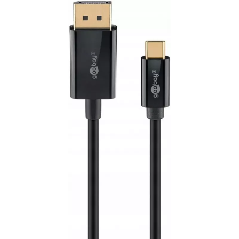 USB-C į DisplayPort kabelis GOOBAY 75704, 1 m, iki 4K@60Hz