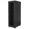 Lanberg | Laisvai pastatoma 19 colių stelažo spinta 42U/800x1000 (plokščia pakuotė) | FF01-8042-12B | Juoda
