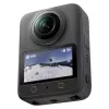 Veiksmo kamera DJI Osmo 360 Standard Combo — 8K itin didelės raiškos, 120 MP CMOS, 240 kadrų per sekundę, elektroninis stabilizavimas, 2 colių ekranas, MicroSD, 183 g, juoda