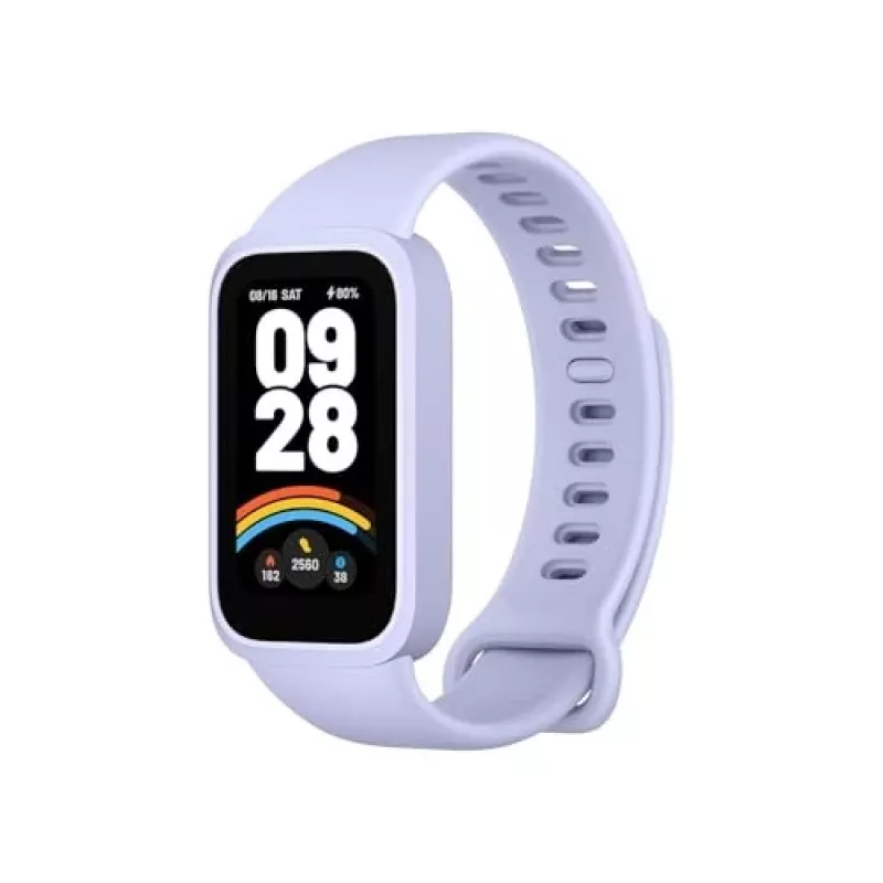 Kūno rengybos sekiklis Xiaomi Smart Band 9 Active 70785 — 1,62 colio AMOLED ekranas, violetinis