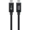 USB-C laidas WENTRONIC USB4 Gen4 1,2 m — palaiko 16k@60Hz ir 4K@120Hz