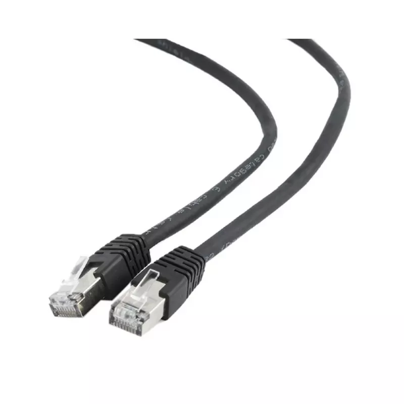 Gembird - Jungiamasis kabelis - RJ-45 (M) į RJ-45 (M) - 5 m - Ekranuotas - CAT 6 - Lietas, vytas