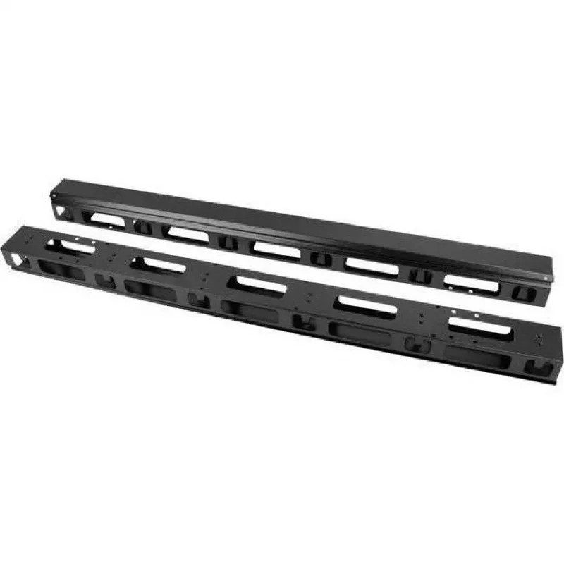 Vertikalus kabelių organizatorius LANBERG AK-1212-B 22U juodas, 2 vnt. rinkinys