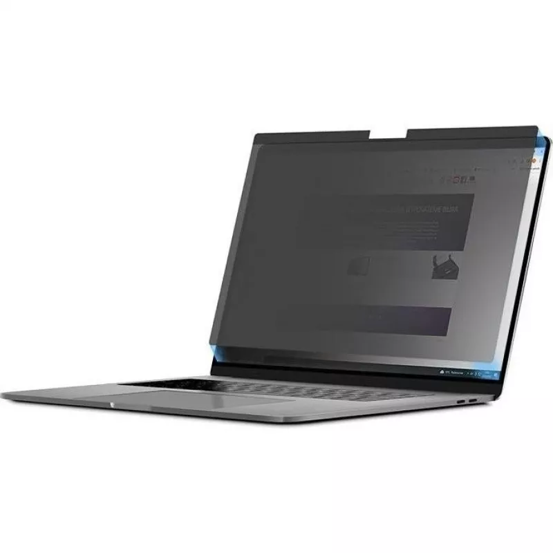 Qoltec Filtro Privatumo GDPR, skirtas MacBook Air 13 inch 6 Magnetinis Akių Apsaugai (13.60, 16:9), Apsauginė Plėvelė Nešiojamam Kompiuteriui