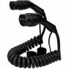 Įkrovimo kabelis DEFENZO SPIRO AC11 5 m USB Type-C greitas įkrovimas, Type 2 transporto priemonės jungtis, 11 kW, IP55