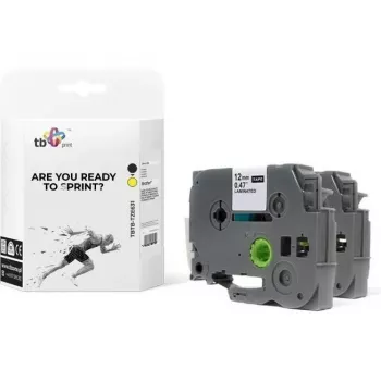 Print Label TBP TBTB-TZE631., Label Maker, Geltona