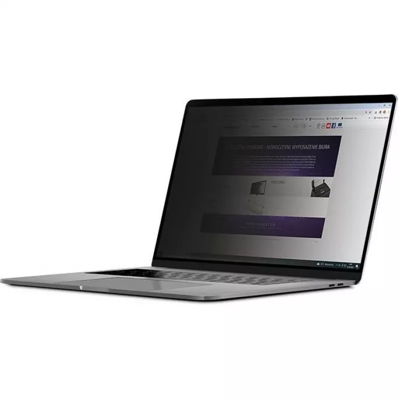Qoltec 51050 Filtri Privacy per Display (13,3) (11.59, 16:9), Pellicola Protettiva per Notebook