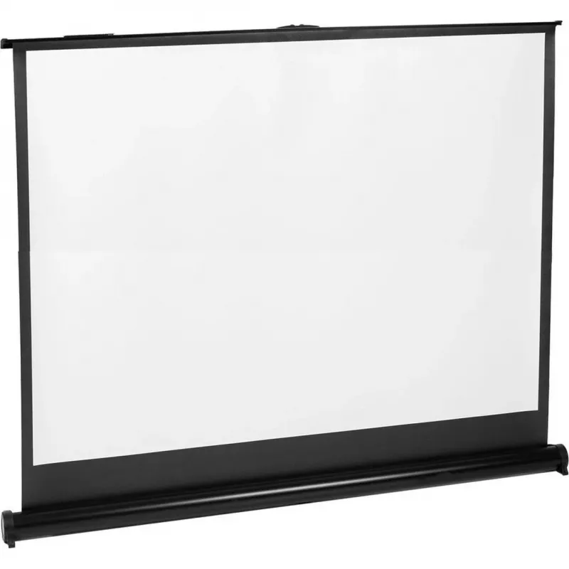 Projekcinis ekranas MACLEAN MC-961 45 colių (4:3) laisvai pastatomas, baltas metalinis, matomas plotas 96×77 cm