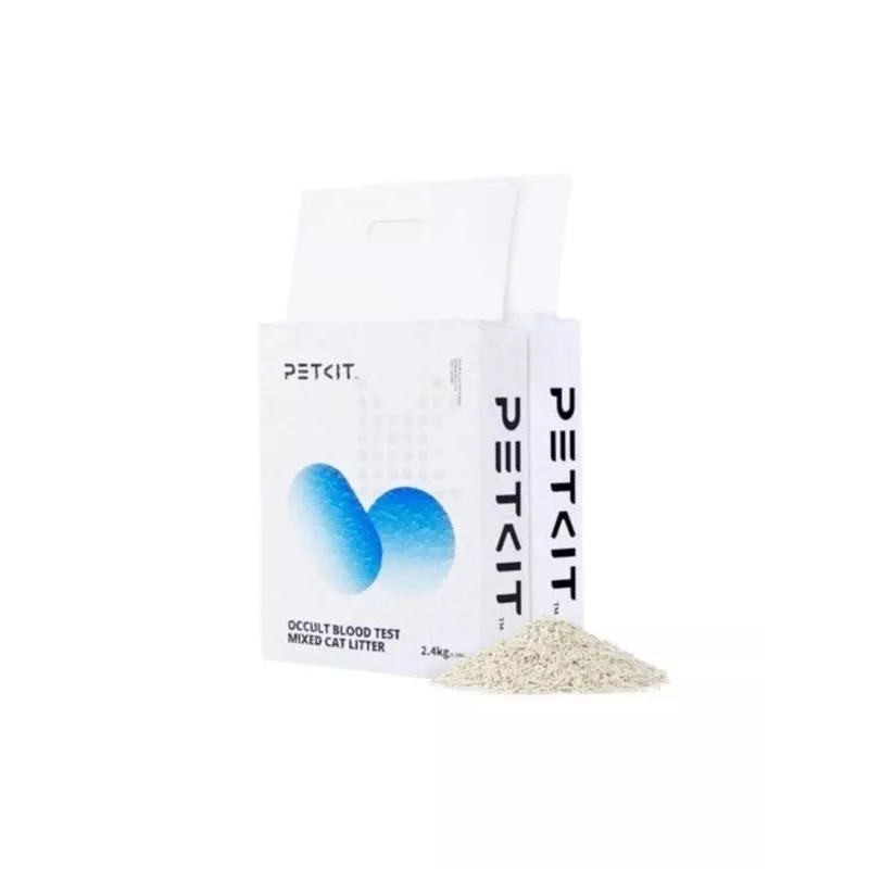 Sutvirtinantis tofu kačių kraikas su okultinio kraujo testu PETKIT PKCL08 — 4 maišeliai