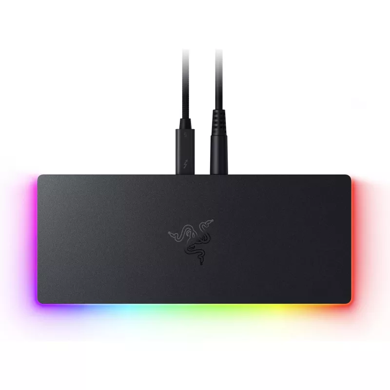 Doko stotelė Razer Dock Thunderbolt 5 Chroma — 4 USB prievadai, 1 HDMI (EU)