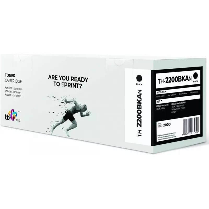 Print, Toner, Toner per HP Spalva LaserJet Pro 4202 W2200A TH-2200BKAN 100 Nuovi Juoda