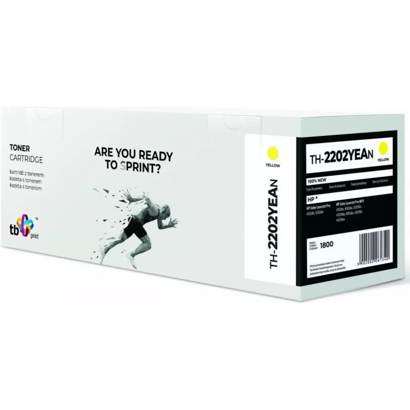 Print, Toner, Toner per HP Spalva LaserJet Pro 4202 W2202A TH-2202YEAN 100 Nuovi Inchty