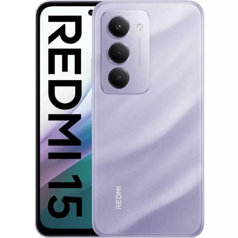 Xiaomi Redmi 15 4G (128GB, Viola Sabbioso, 6.90, Doppia SIM Ibrida, 4G), Smartphone, Viola