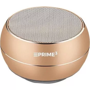 Prime3 garsiakalbis PRIME 3 Bluetooth garsiakalbis SOUL ABT03GL (auksinės spalvos) (5 val., įkraunama baterija), Bluetooth garsiakalbis, auksinis