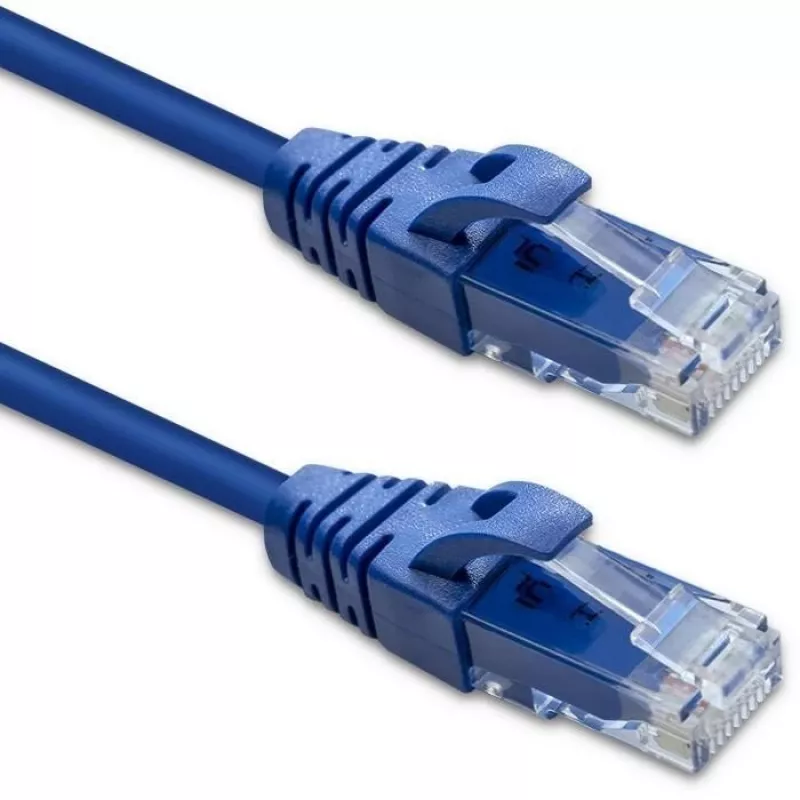 Patchcord kabelis QOLTEC 54534 2xRJ45 UTP CAT6 5m juodas