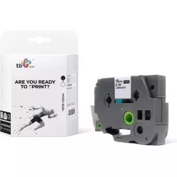 Print, Marking Tape, TBTB-TZE241 (1.80cm, Juoda)