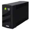 Nepertraukiamo maitinimo šaltinis EVER DUO 350 AVR, linijinis-interaktyvus bokštinis UPS, 0,35 kVA (245 W), 2x C13 lizdai, 12 V 5 Ah VRLA baterija