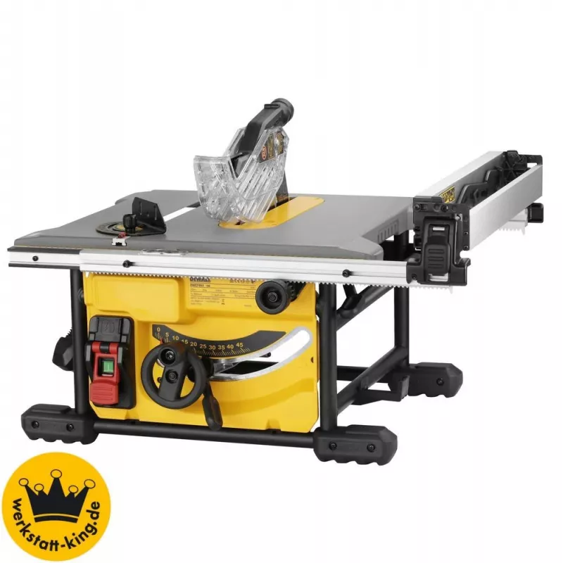 DeWALT DWE7485 210 mm stacionarus diskinis pjūklas su laidu, 230 V, C tipo - euro kištukas