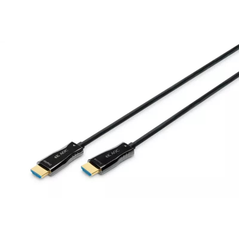 HDMI AOC hibridinis šviesolaidinis kabelis Digitus AK-330125-100-S