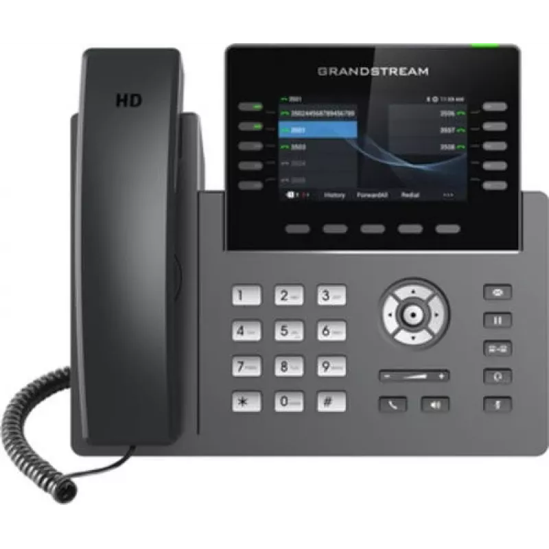 IP telefonas Grandstream Networks GRP2615 juodai pilkas