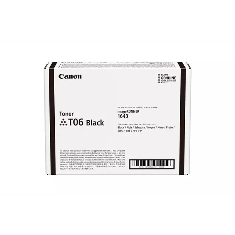 Canon T06 3526C002 Tonerio kasetė, 3000 puslapių, juoda