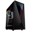 Kolink VOID RGB bokšto korpusas juodas LED ventiliatorius langas dulkių filtras PC E