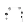 Maclean Mc-557 - Itin plonas VESA monitoriaus/TV laikiklis, 32-55 col., 50 kg