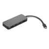 Lenovo GX90X21431 nešiojamojo kompiuterio dokas / prievadų daugintuvas USB 3.2 Gen 2 (3.1 Gen 2) Type-C juodos spalvos
