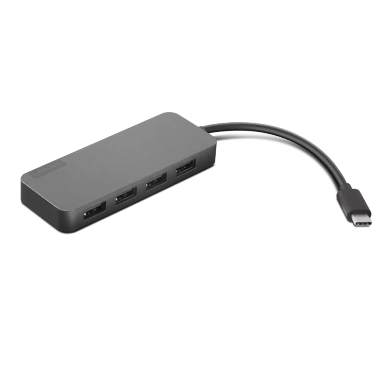 Lenovo GX90X21431 nešiojamojo kompiuterio dokas / prievadų daugintuvas USB 3.2 Gen 2 (3.1 Gen 2) Type-C juodos spalvos