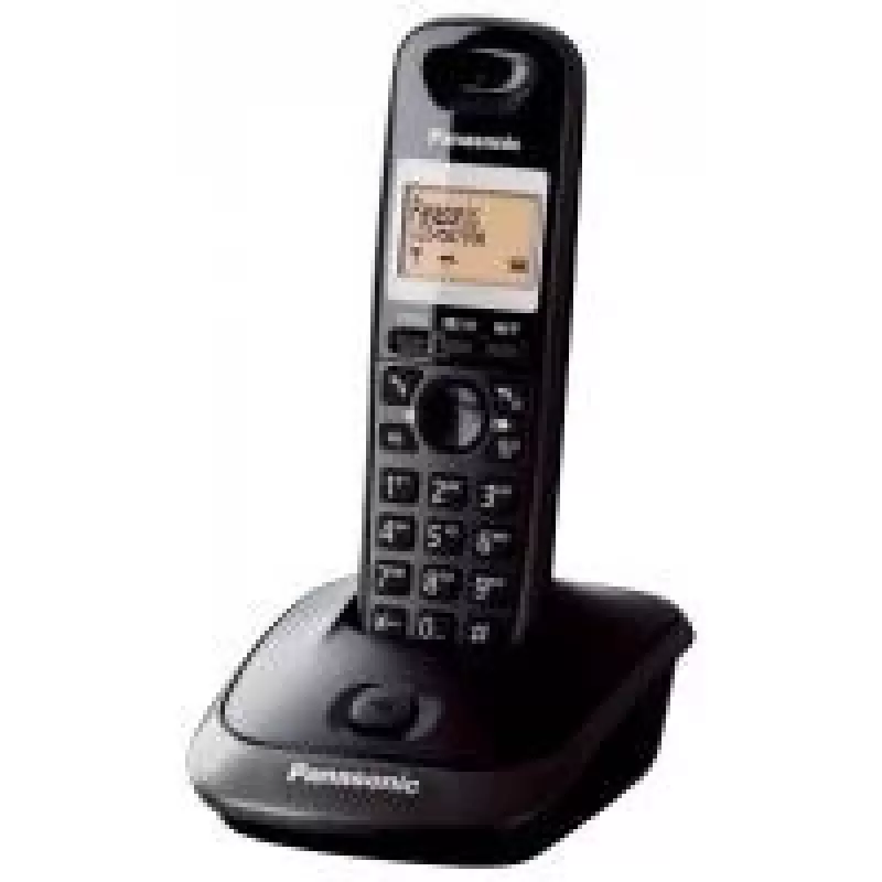 Panasonic KX-TG2511 DECT telefonas juodas su skambintojo ID