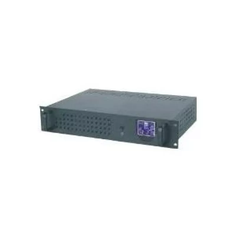 Gembird - UPS stelažinis 19'' 3.4U 1500VA, 4x IEC 230V išėjimai, IEC14 įėjimas, RJ11, USB, LCD, Line-Interactive 1.5 kVA 900 W 4 AC lizdai