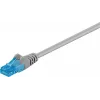Wentronic Goobay - Jungiamasis kabelis - RJ-45 (M) į RJ-45 (M) - 5 m - UTP - CAT 6a - Be halogenų, su apsauga nuo užkabinimo, vytas - Pilka (55423)