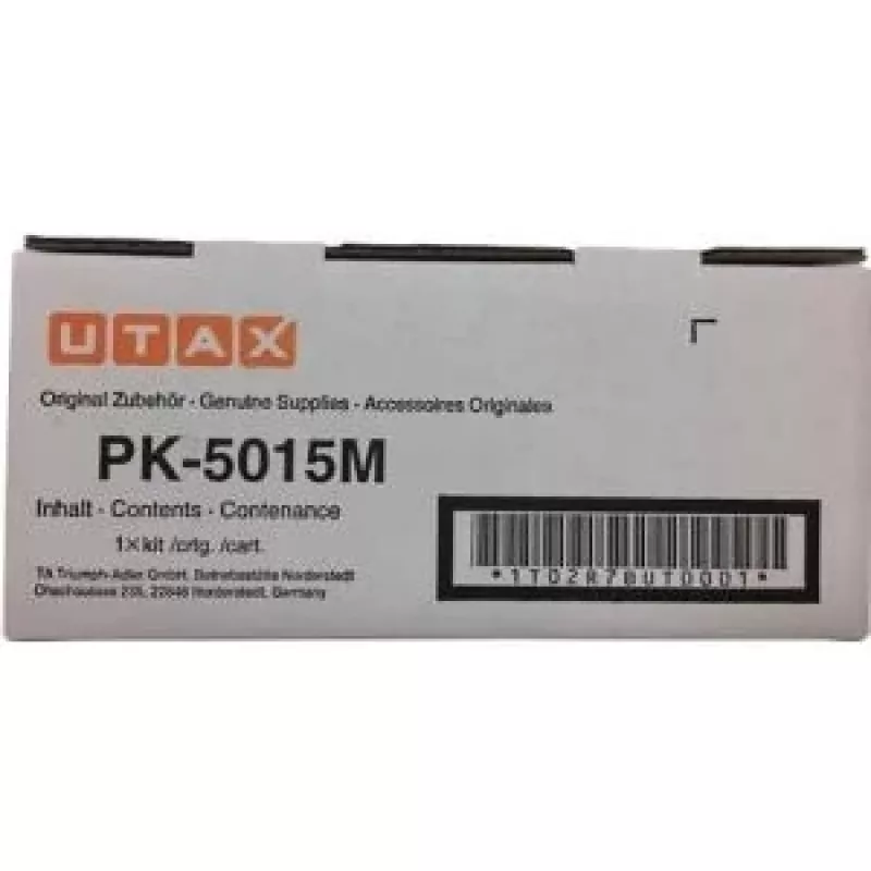Utax 1T02R7BUT0/PK-5015M Toner rinkinys purpurinis, 3K puslapiai ISO/IEC 19752...