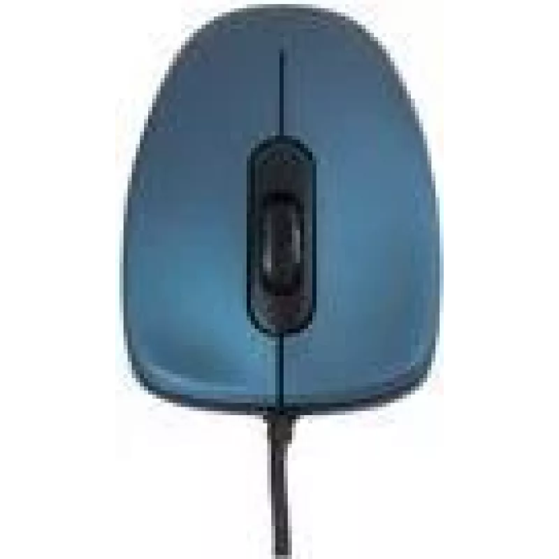 ModeCom MC-M10S - Pelė - Optinė - 3 mygtukai - Laidinė - USB - Mėlyna