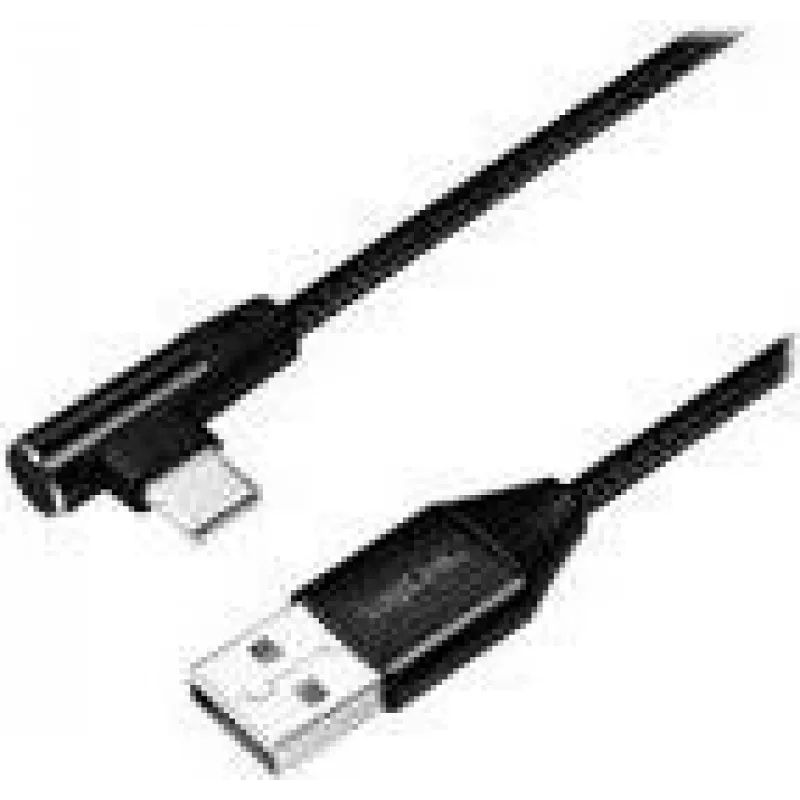 LogiLink CU0137 USB kabelis USB 2.0 0,3 m USB A į USB C juodas