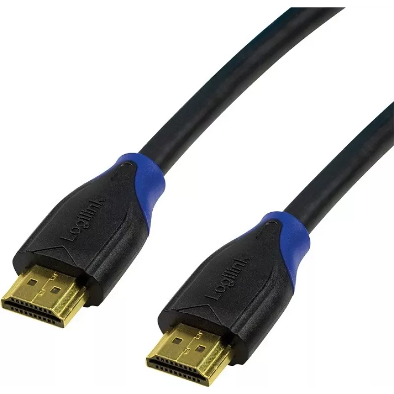 LogiLink CH0067 HDMI laidas 15 m HDMI A tipo (standartinis) juodas