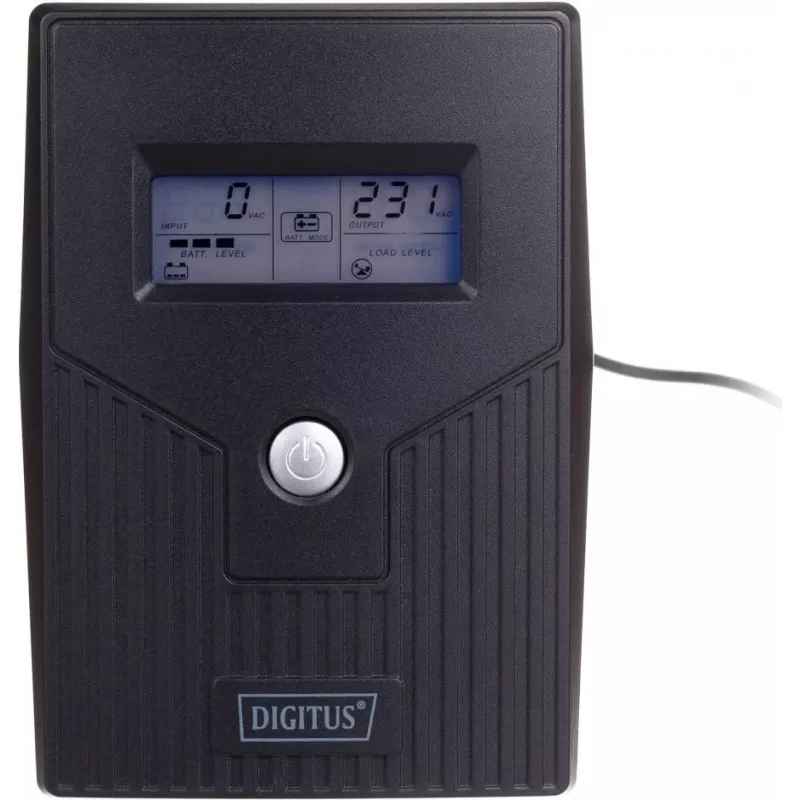 Nepertraukiamo maitinimo šaltinis UPS DIGITUS DN-170063-LCD (Stalinis, 600 VA) (DN-170063-LCD)